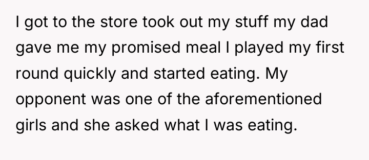 I got to the store took out my stuff my...