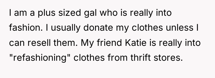 I am a plus sized gal who is really into...