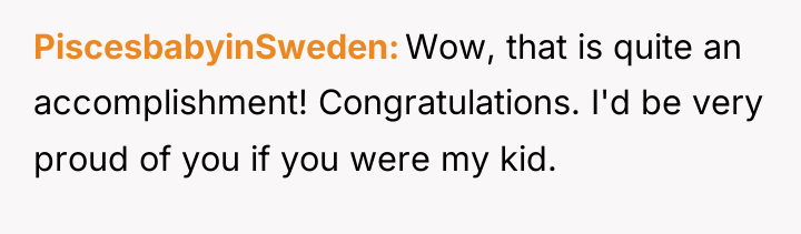 PiscesbabyinSweden Wow, that is quite an accomplishment! Congratulations. I'd be...