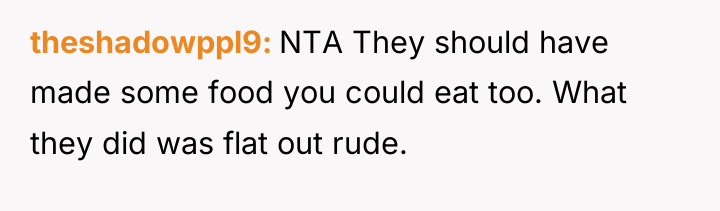 theshadowppl9 NTA They should have made some food you could...