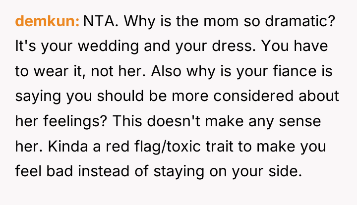 demkun NTA. Why is the mom so dramatic? It's your...