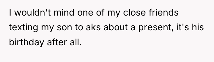 I wouldn't mind one of my close friends texting my...