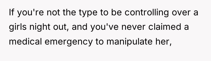 If you're not the type to be controlling over a...