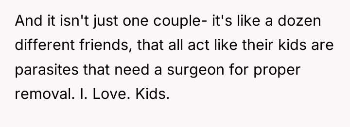And it isn't just one couple- it's like a dozen...