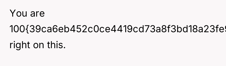 You are 100{39ca6eb452c0ce4419cd73a8f3bd18a23fe95ab4febb092bc2ab1b542eeea82f} right on this.