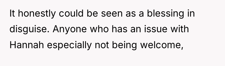 It honestly could be seen as a blessing in disguise....
