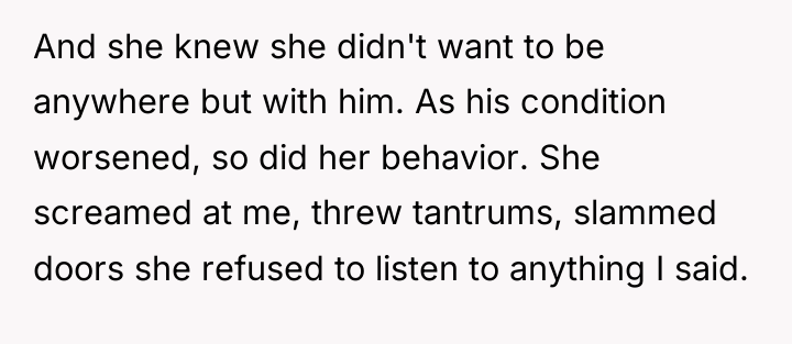 And she knew she didn't want to be anywhere but...