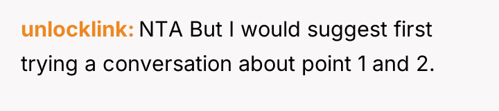 unlocklink NTA But I would suggest first trying a conversation...