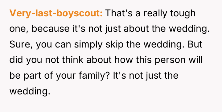 Very-last-boyscout That's a really tough one, because it's not just...