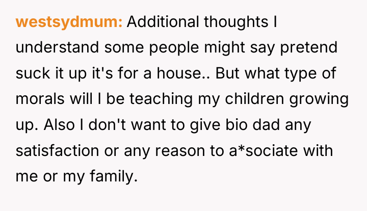 westsydmum Additional thoughts I understand some people might say pretend...
