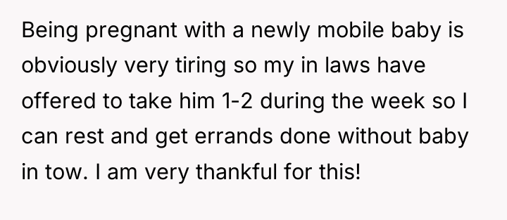 Being pregnant with a newly mobile baby is obviously very...
