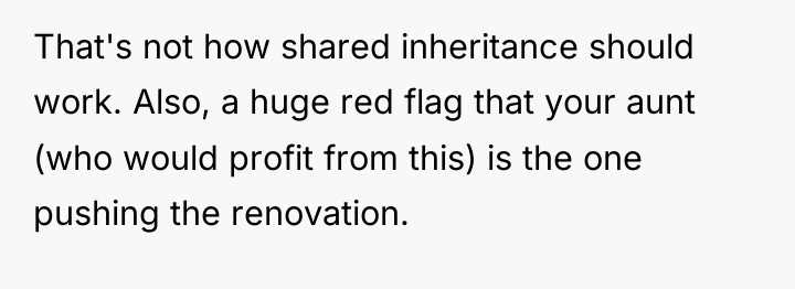 That's not how shared inheritance should work. Also, a huge...