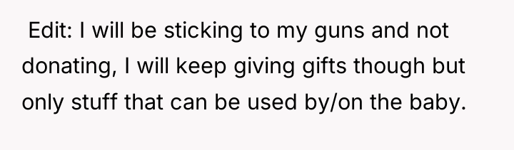 ​ Edit: I will be sticking to my guns and...
