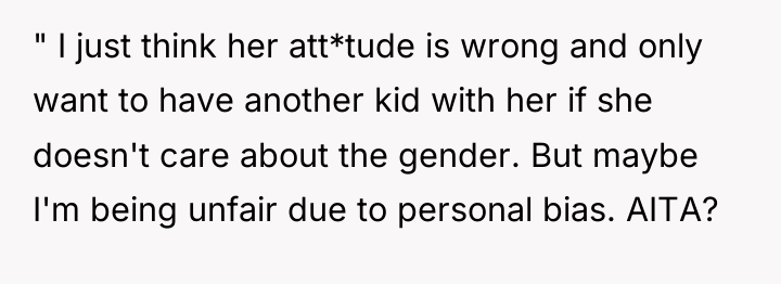 " I just think her att*tude is wrong and only...