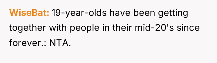 WiseBat 19-year-olds have been getting together with people in their...