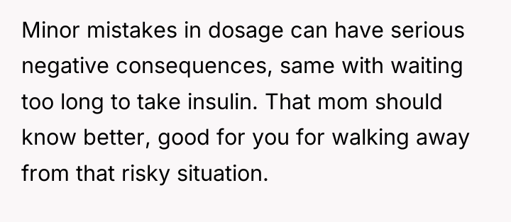 Minor mistakes in dosage can have serious negative consequences, same...