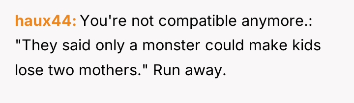 haux44 You're not compatible anymore.: "They said only a monster...