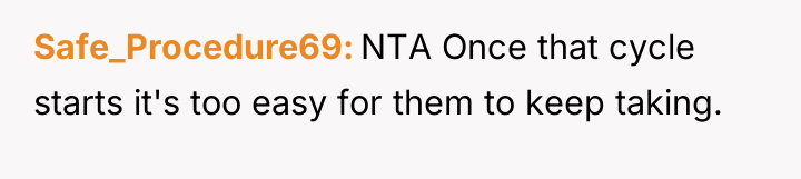 Safe_Procedure69 NTA Once that cycle starts it's too easy for...
