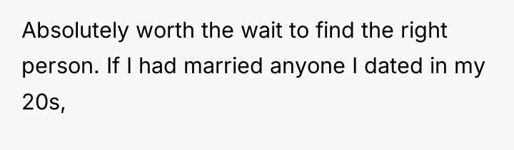 Absolutely worth the wait to find the right person. If...