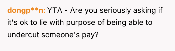 dongp**n YTA - Are you seriously asking if it's ok...