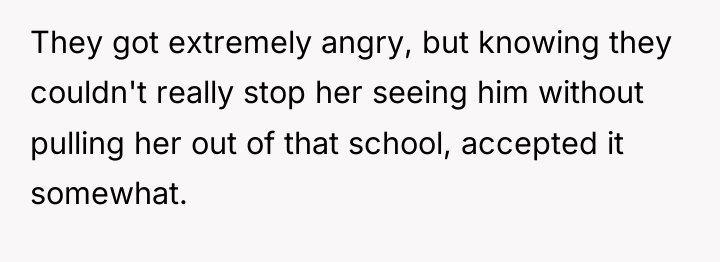 They got extremely angry, but knowing they couldn't really stop...