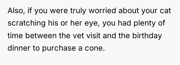 Also, if you were truly worried about your cat scratching...