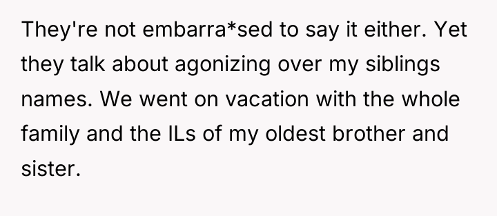 They're not embarra*sed to say it either. Yet they talk...