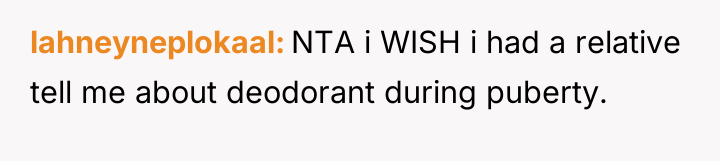 lahneyneplokaal NTA i WISH i had a relative tell me...