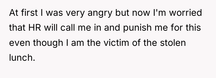 At first I was very angry but now I'm worried...