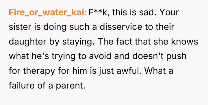 Fire_or_water_kai F**k, this is sad. Your sister is doing such...