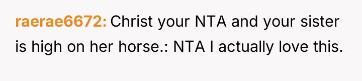 raerae6672 Christ your NTA and your sister is high on...