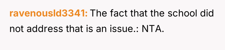 ravenousld3341 The fact that the school did not address that...