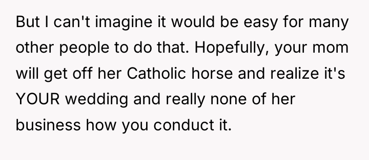 But I can't imagine it would be easy for many...