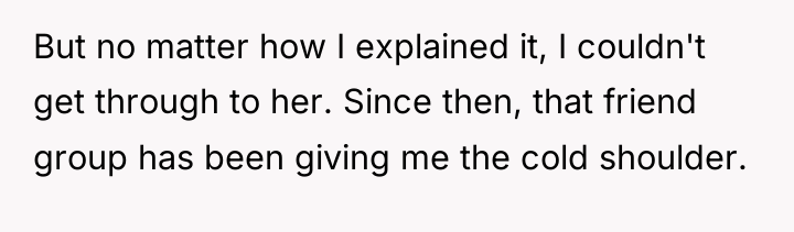 But no matter how I explained it, I couldn't get...