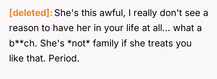 [deleted] She's this awful, I really don't see a reason...