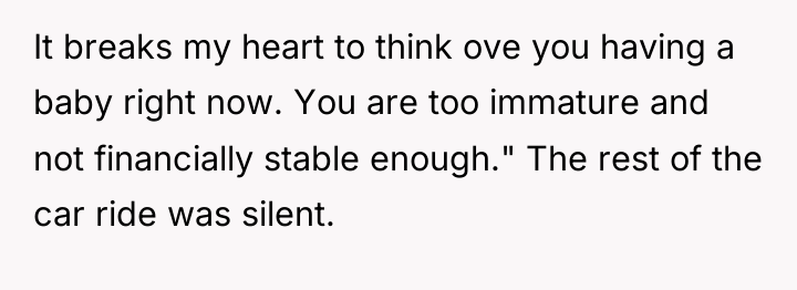 It breaks my heart to think ove you having a...