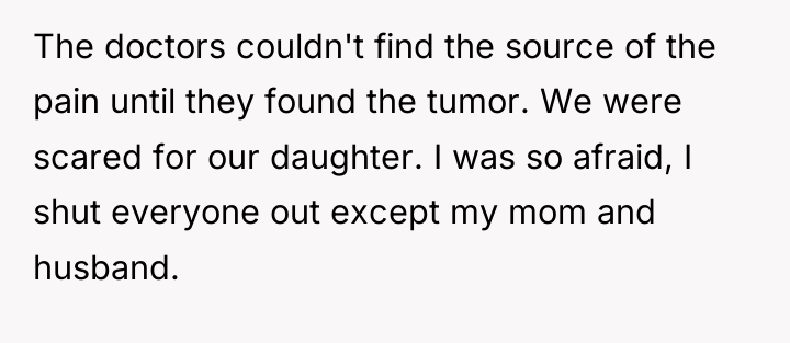 The doctors couldn't find the source of the pain until...