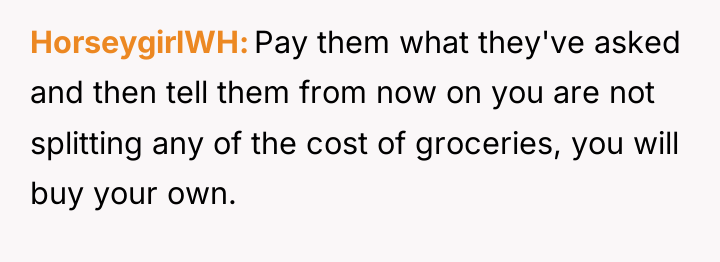 HorseygirlWH Pay them what they've asked and then tell them...