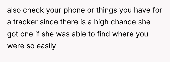also check your phone or things you have for a...