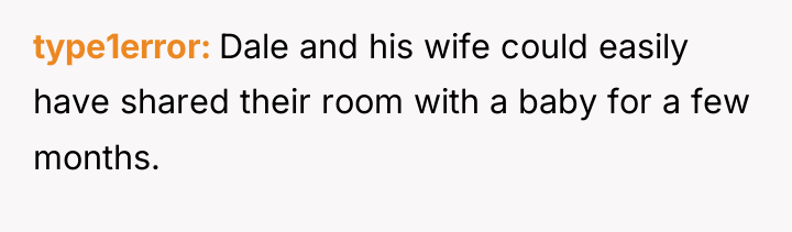 type1error Dale and his wife could easily have shared their...