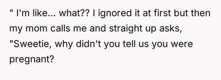 " I'm like... what?? I ignored it at first but...