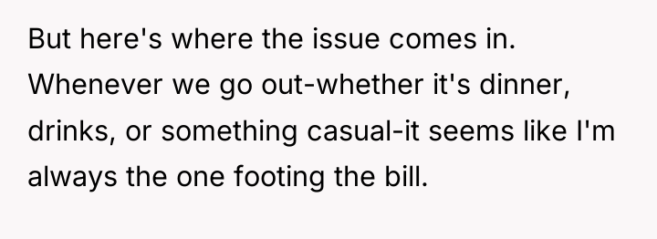 But here's where the issue comes in. Whenever we go...