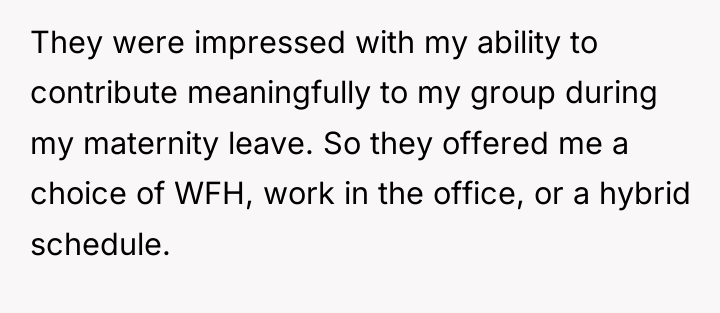 They were impressed with my ability to contribute meaningfully to...