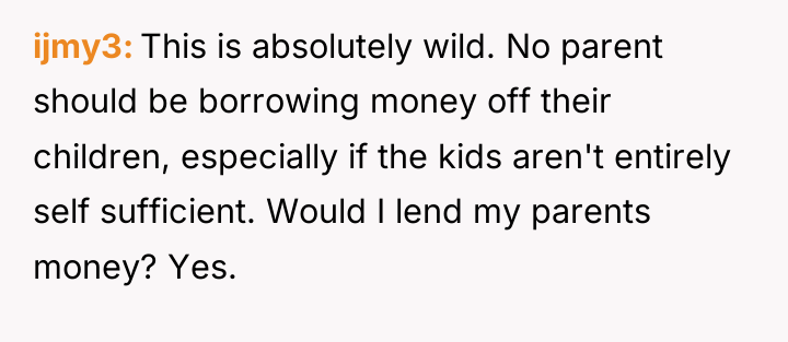 ijmy3 This is absolutely wild. No parent should be borrowing...