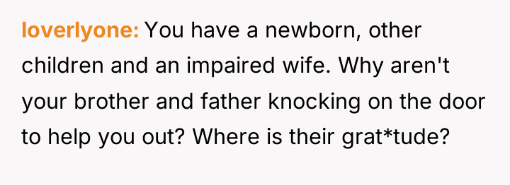 loverlyone You have a newborn, other children and an impaired...