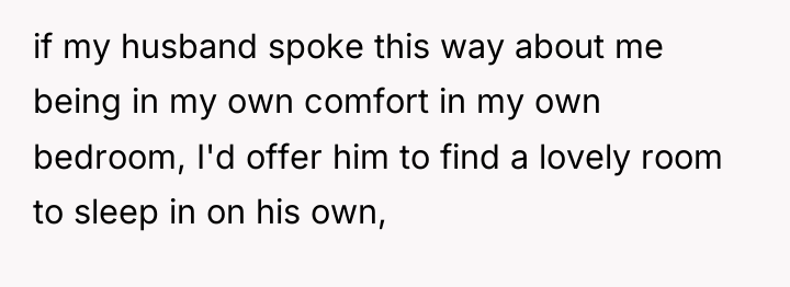 if my husband spoke this way about me being in...