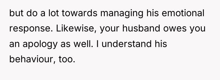 but do a lot towards managing his emotional response. Likewise,...