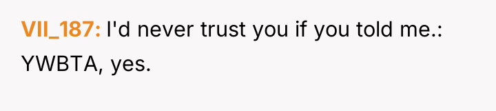 VII_187 I'd never trust you if you told me.: YWBTA,...