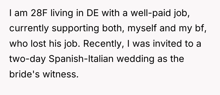 I am 28F living in DE with a well-paid job,...