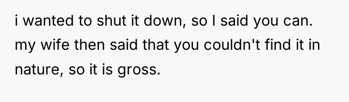 i wanted to shut it down, so I said you...